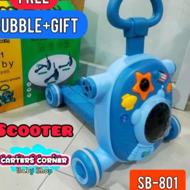 BAYAR DITEMPAT✔️SPACE BABY WALKER 3 IN 1 WALKER MAINAN BAYI DORONG BELAJAR JALAN BABY PUSH WALKER SB