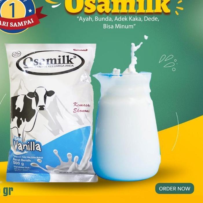 

っ OSAMILK SUSU BUBUK 500 gram ち
