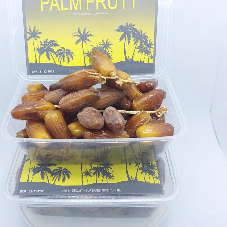 

✨Mall✨ kurma palm frutt/kurma tangkai madu tunisia 500gr/palm fruit original [kemasan box mika] serbuuu !