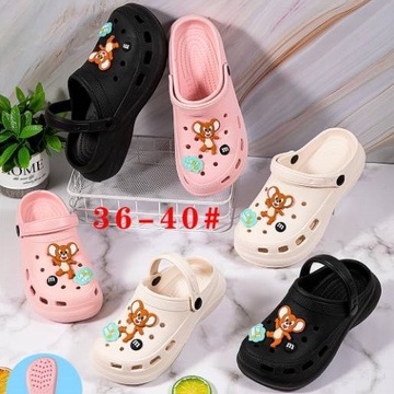 littlekiddoss Sandal Clog Tom Jerry Sendal Wedges Anak Remaja Dewasa Import Sendal Fuji bahan Eva Viral SD2214