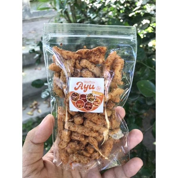 

[cemilanya.ayu] Basreng pedas daun jeruk 50g