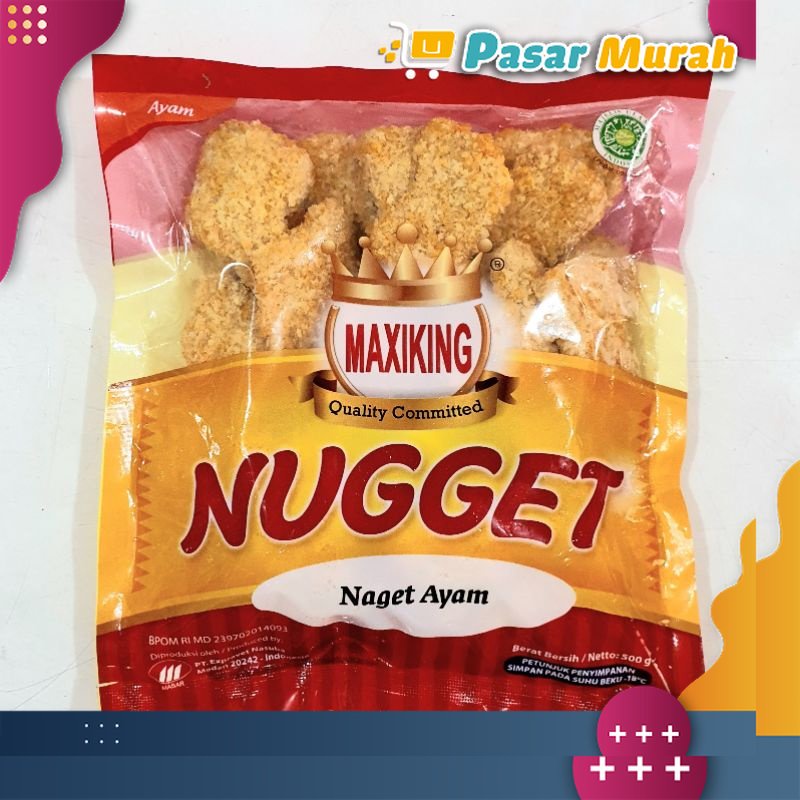 

Maxiking Nugget Ayam 500g | Pasar Murah Medan