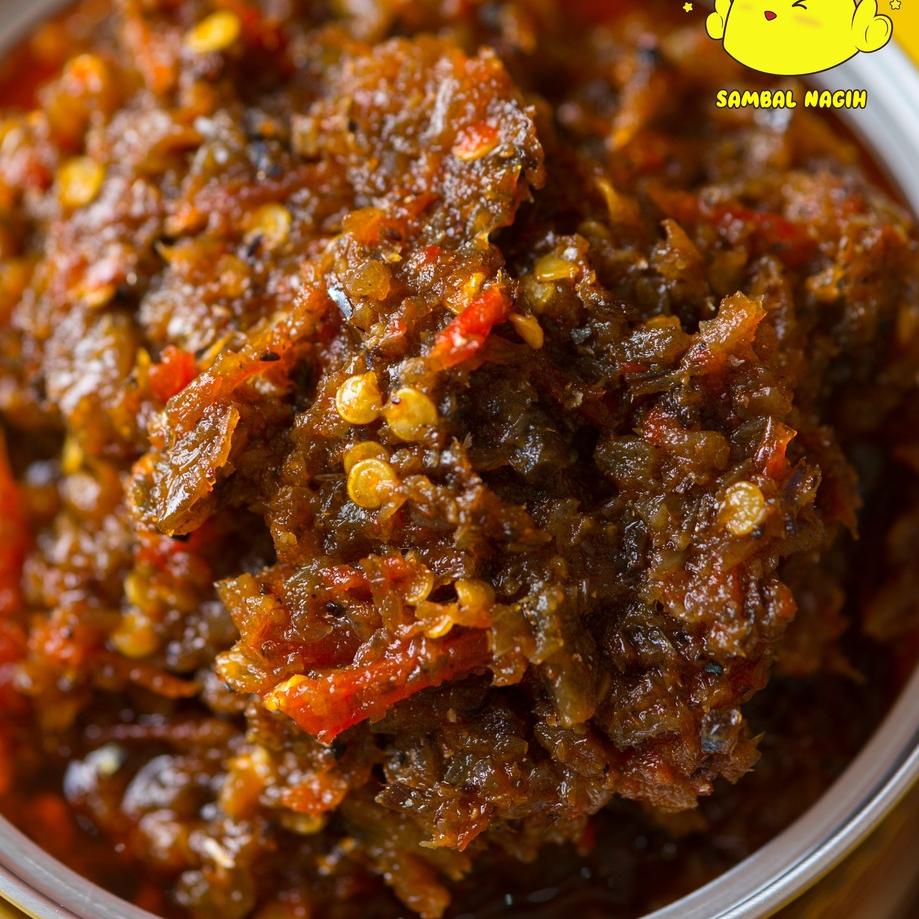 

8v✰#Sale☊ SAMBAL NAGIH - Sambal ikan ROA Khas Manado Toples 085 ✰