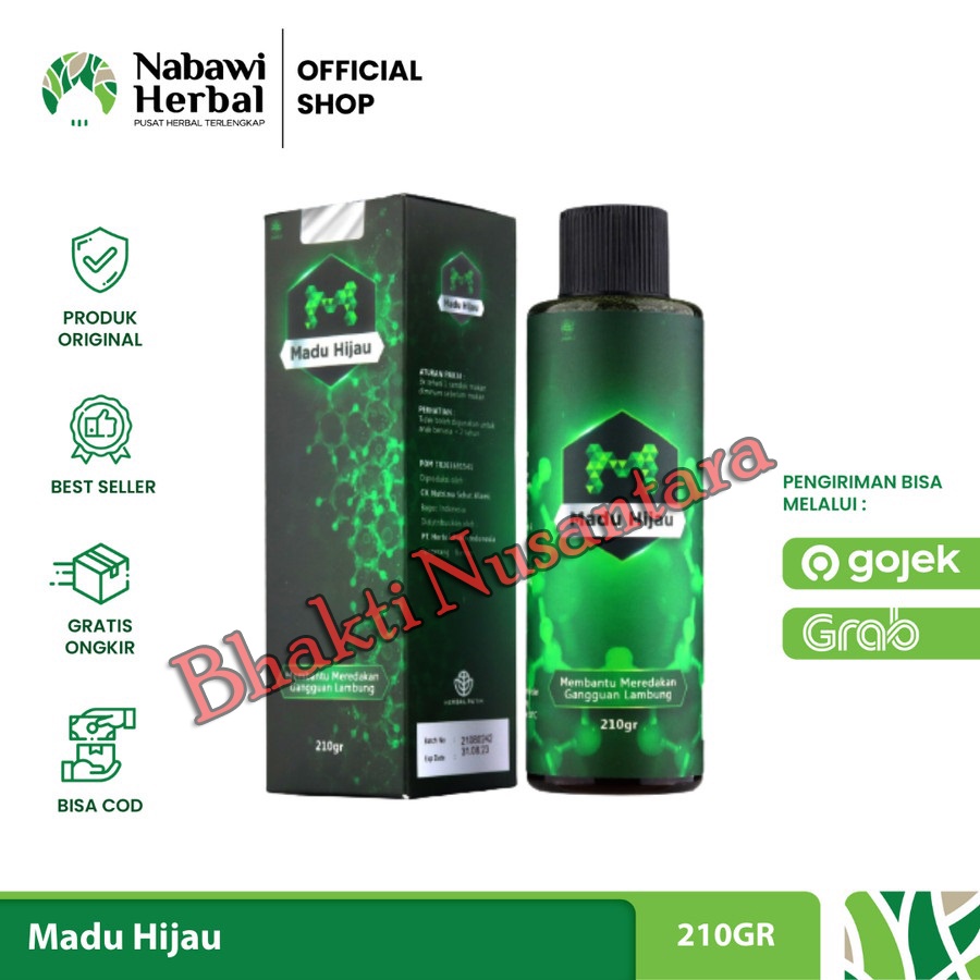 

MADU HIJAU ASLI OBAT LAMBUNG KRONIS MAAGDAN GERD BPOM