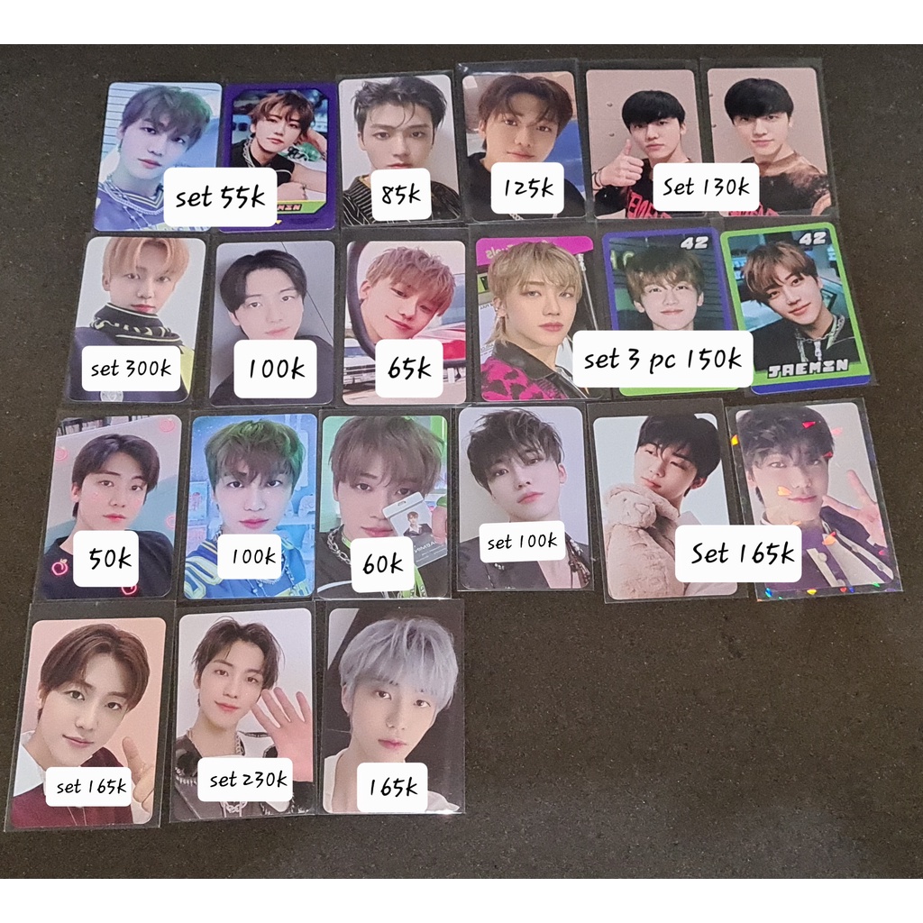 SG22 Jaemin Bene SMSTORE + Keycard Jaemin Photocard PC