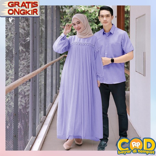 Pakaian Cuple Pria Dan Wanita Gamis Couple Suami Istri Bj Kopel Pasangan Kekinian Baju Couple Suami 