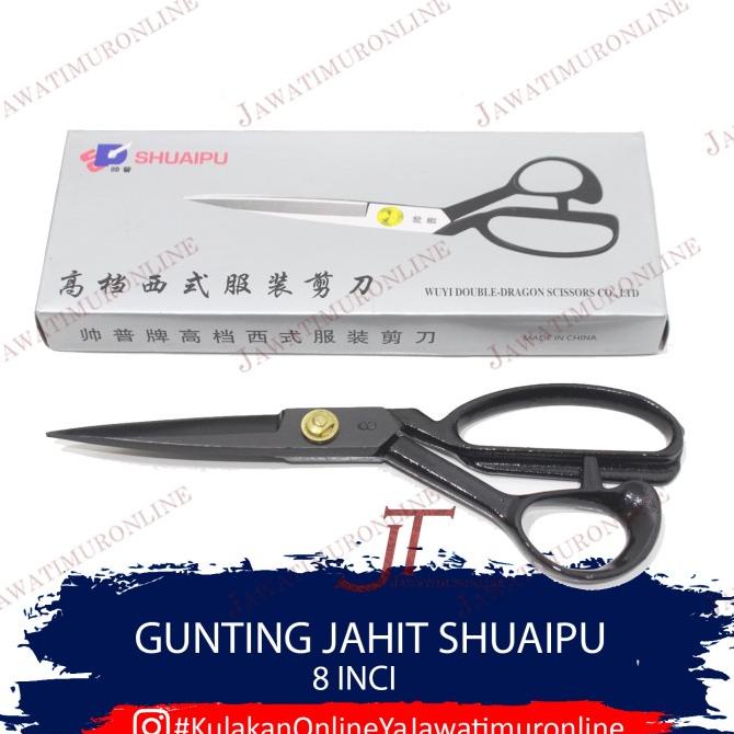 

[BISA COD] Gunting Kain Shuaipu 8 Inch / Gunting Shuaipu