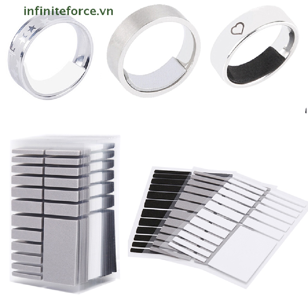 [INVN] Ring Size Adjuster Invisible Sticker Untuk Cincin Longgar Resizer Reducer Alat Perhiasan [VN]