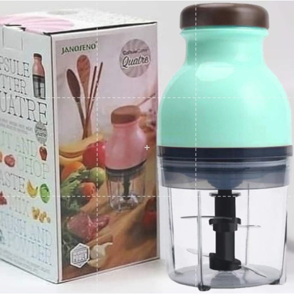 Blender Kapsul Portabel / Cutter Quatre Capsul Buah Daging Sayuran hand blander