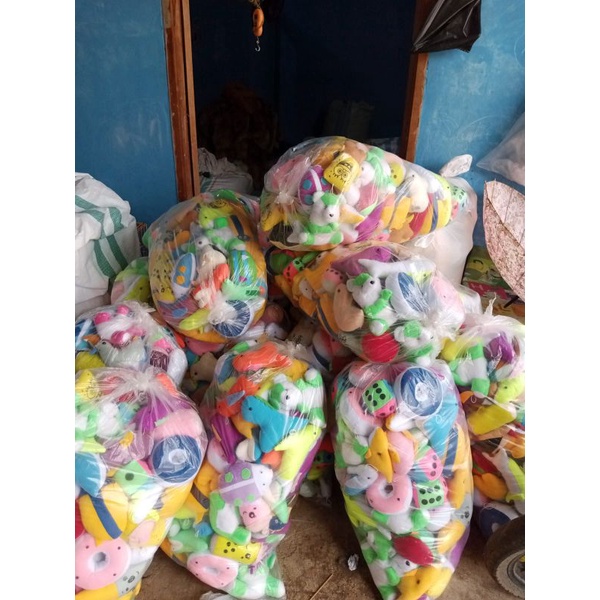 boneka capit per ball isi 100 campur karakter gratis ukuran S 1