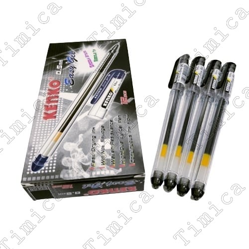 

GEL PEN KENKO EASY GEL / PULPEN KENKO EASY GEL 0.5 HITAM SATUAN PCS