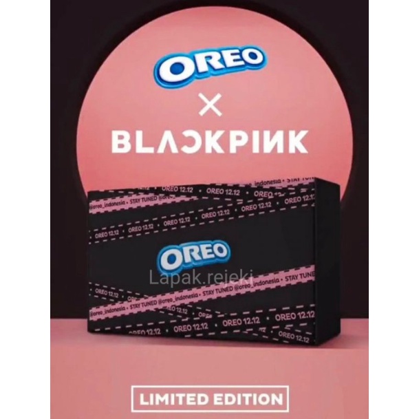 [READY STOCK] Oreo x Blackpink Limited Collectible Box dapat 3 Photocard / Oreo 12.12 Blackpink Limi