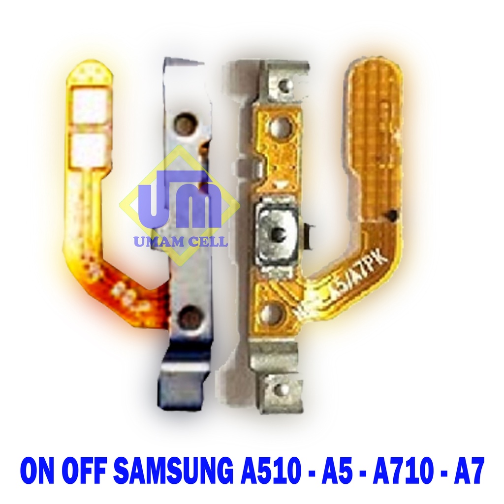 Flexible Flexibel on off Samsung A510 A5 2016 / A710 A7 2016 - Fleksibel Switch Tombol Power Ori