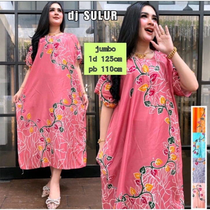 DASTER JUMBO SULUR BUSUI LD 125-130/PJ 115 DADA KANCING BAHAN RAYON ADEM KUALITAS TERJAMIN