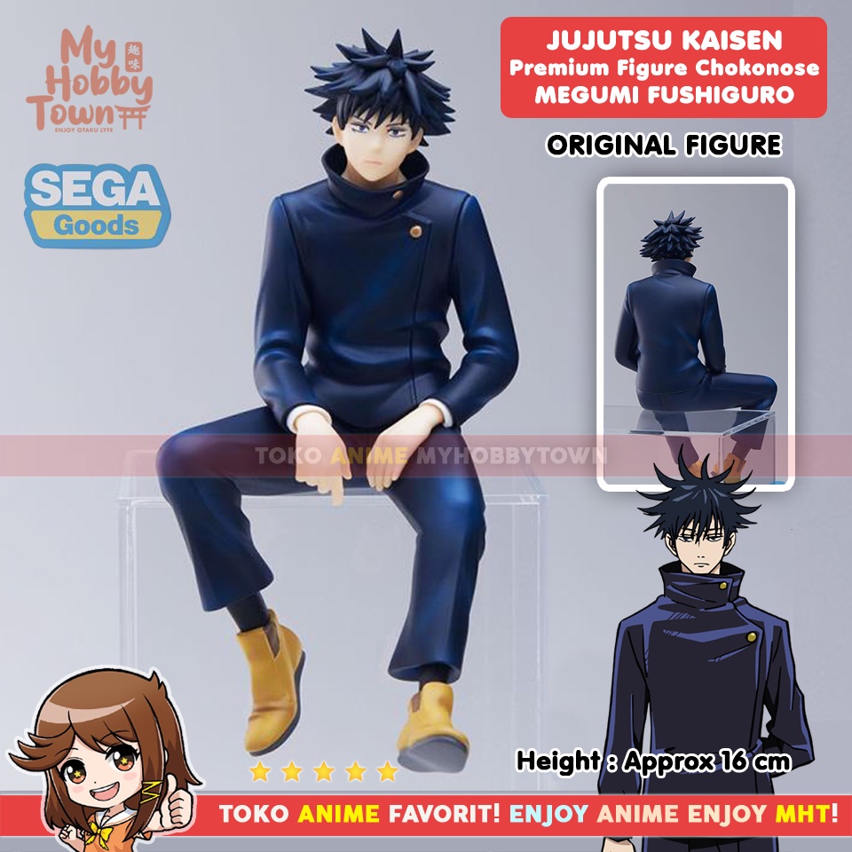 Figure Anime Original SEGA Jujutsu Kaisen Megumi Fushiguro Chokonose