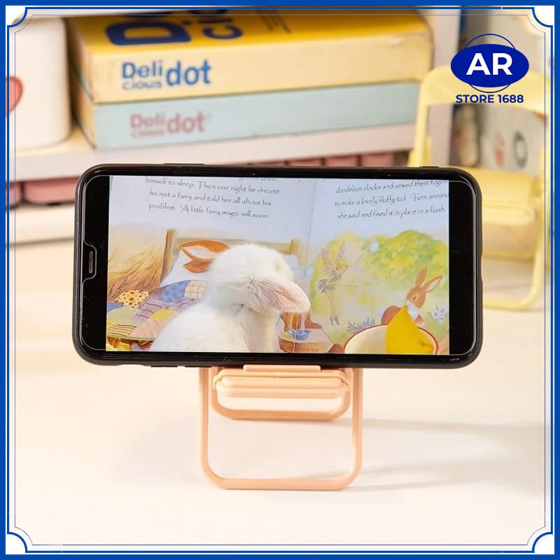 STAND HP KURSI MACARON / STAND HOLDER HP MODEL KURSI / HOLDER HP KURSI LIPAT / FOLDING CHAIR STAND HOLDER-AR STORE1688