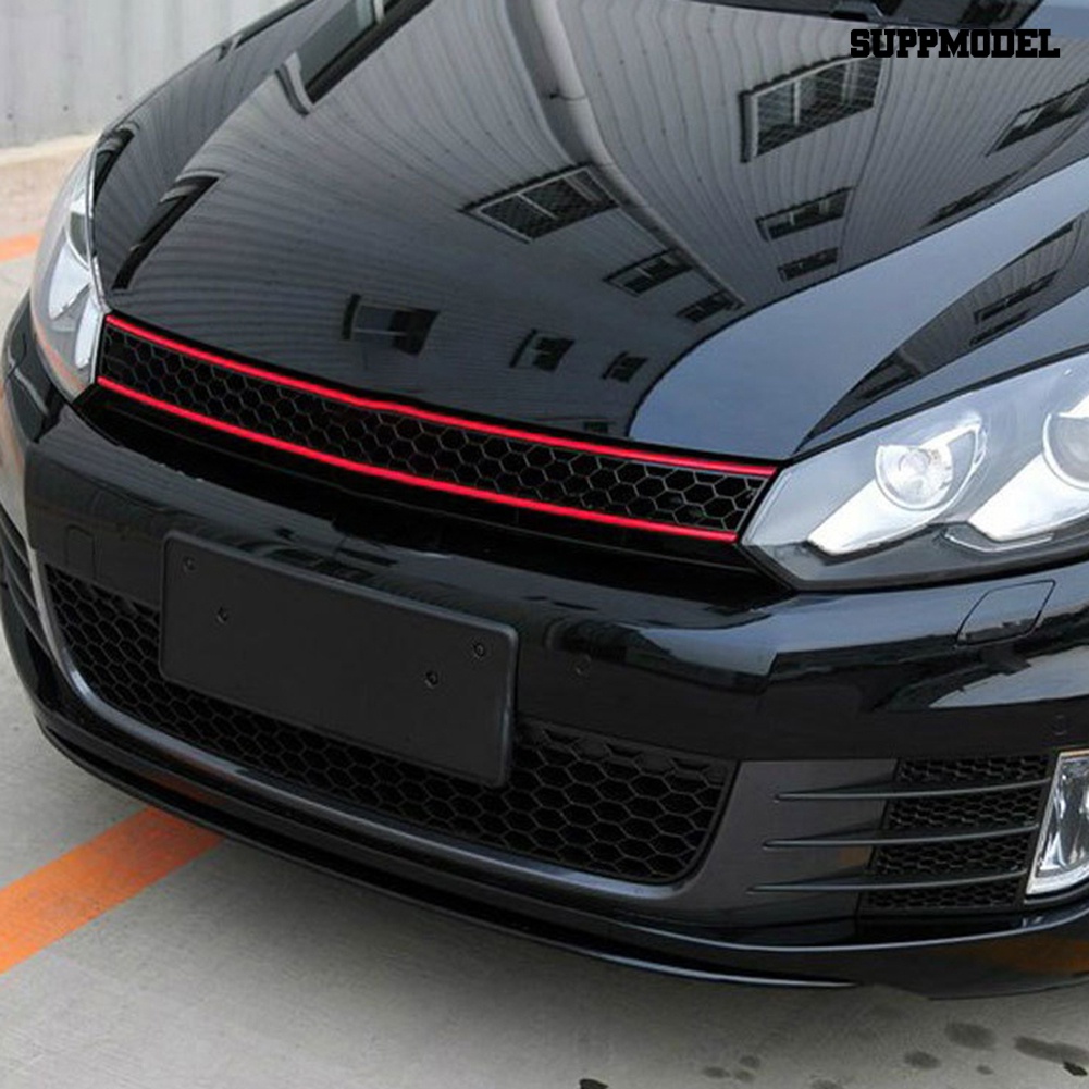 [Dekorasi] Kap Depan Grille Decals Stiker Strip Mobil Dekorasi Untuk Golf6 7 Tiguan