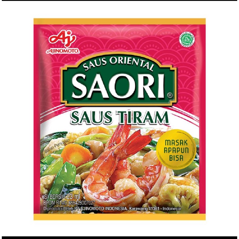 

Saori Saus Tiram Sachet 23 ml (4 pcs)