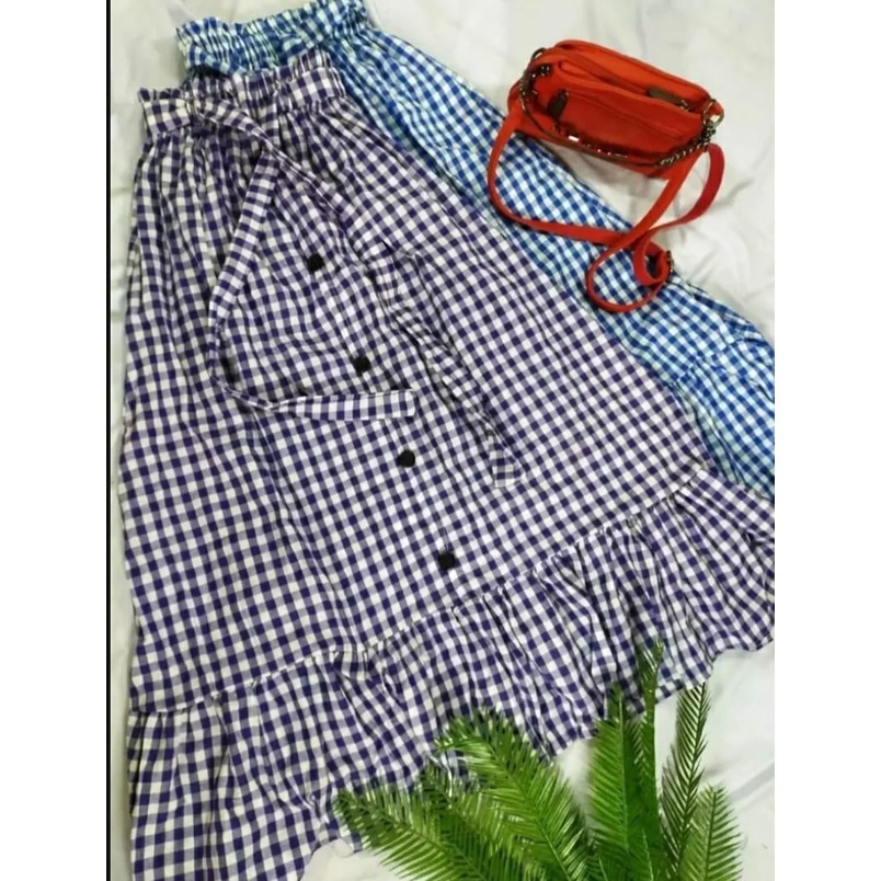 ROK PANJANG ANAK PEREMPUAN/ROK KOTAN KANCING TALI DEPAN/ROK BUKA PAYUNG/ROK UNTUK ANAK USIA 4-18 TAH