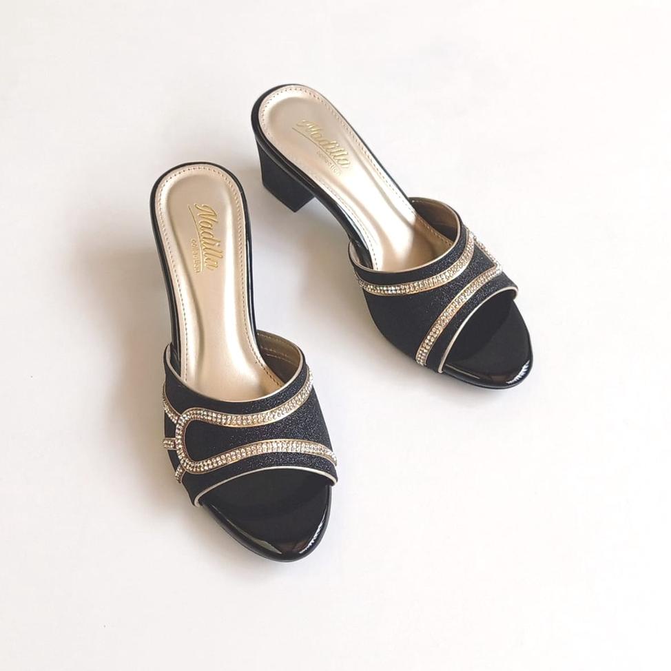 N40F (5566) Sandal Wanita Heels Pesta Nadilla Hak Tahu F9N