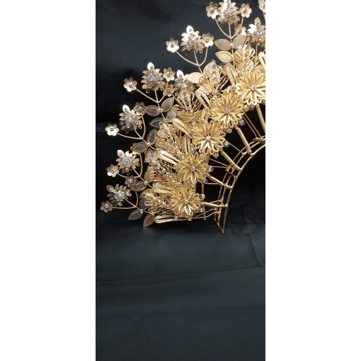 bando akar/bando pengantin/sunting pengantin/mahkota pengantin