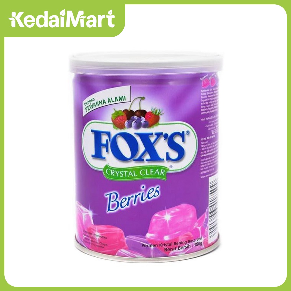 

Fox Tin Berries 180 Gram