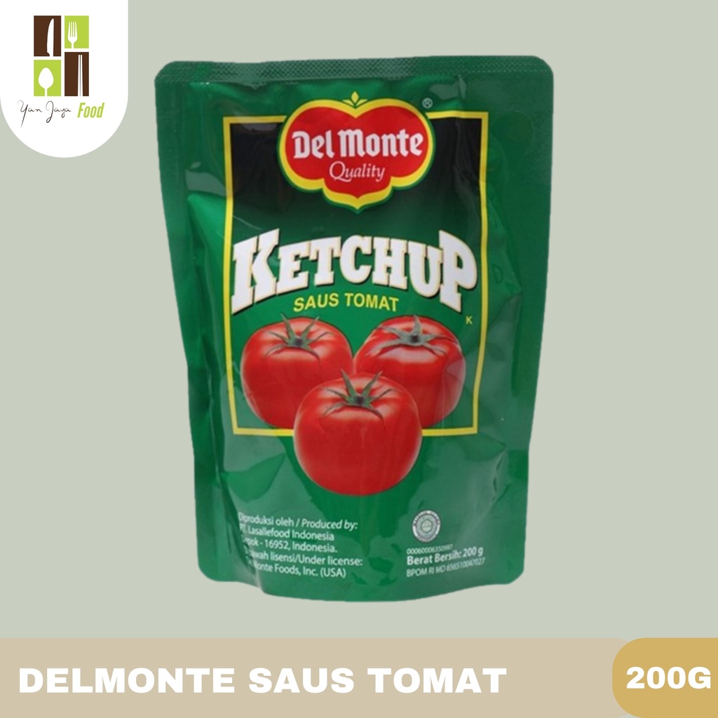 Del Monte/delmonte Saus Sambal Pouch 200g Extra Hot/Saus Tomat]