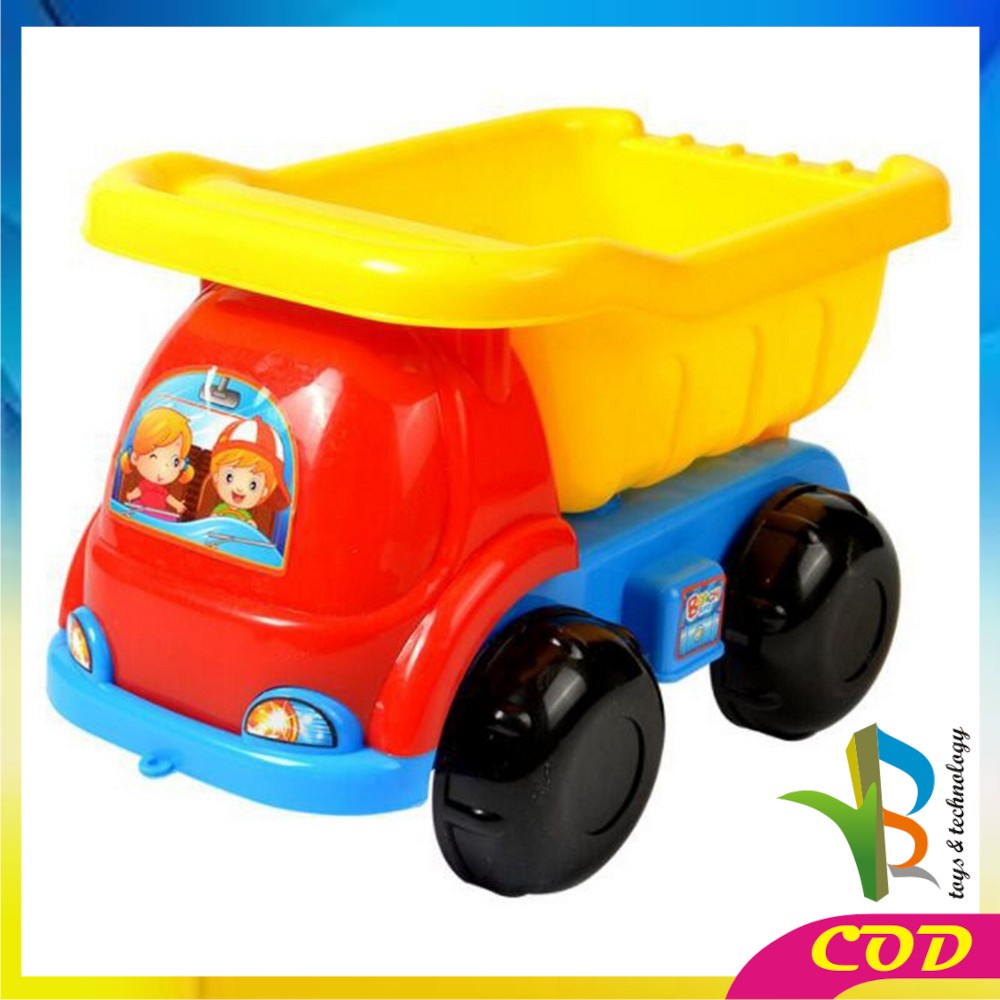 RB-M160 M182 Mainan Anak Cetakan Pasir Pantai / Mobil Truk Gerobak Pasir / Ember Sekop Pasir Anak