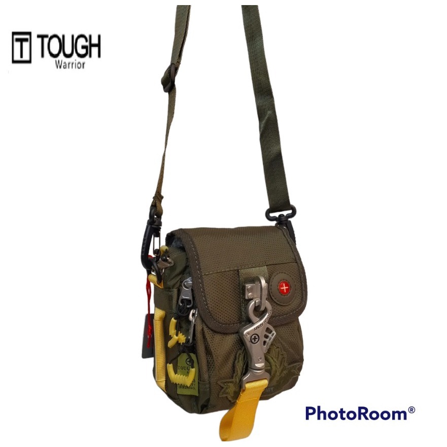 TAS TOUGH WARRIOR 6254 TAS TOUGH SELEMPANG MULTIFUNGSI WARRIOR  ORIGINAL TOUGH WARRIOR JEANSMITH STYLE