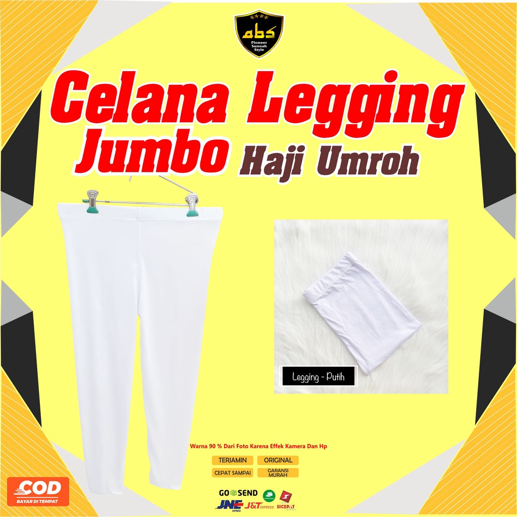 Celana Legging Jumbo Wanita Panjang Perempuan Big Size Perlengkapan Haji Umroh Muslimah Bawahan Wanita Abu Sulthan