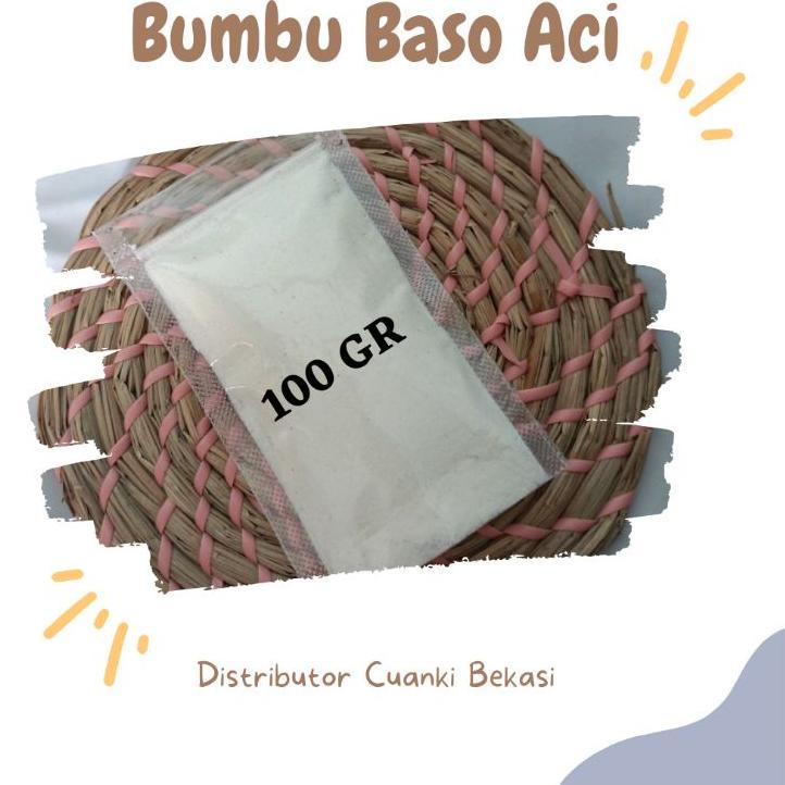 

9.9 STOK READY Bumbu Baso Aci - bumbu baso cuanki - Bumbu putih - bumbu seblak