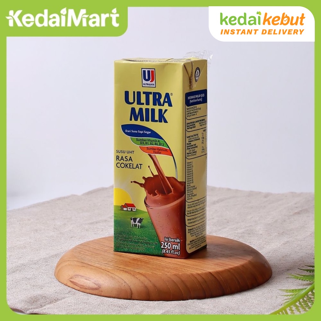 

Susu Ultra Coklat 250 ml / Susu Rasa Coklat