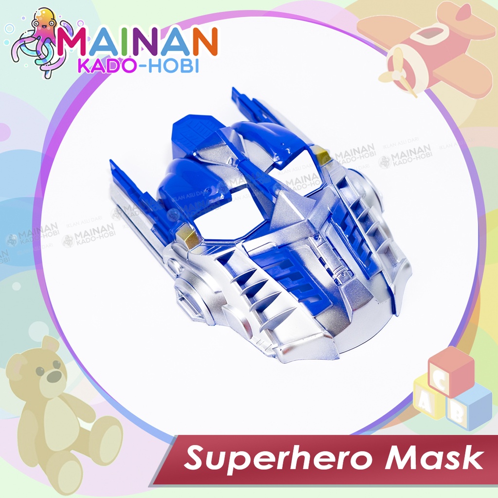 : MAINAN ANAK MASK TOPENG SUPERHERO ROBOT TRANSFORMERS OPTIMUS