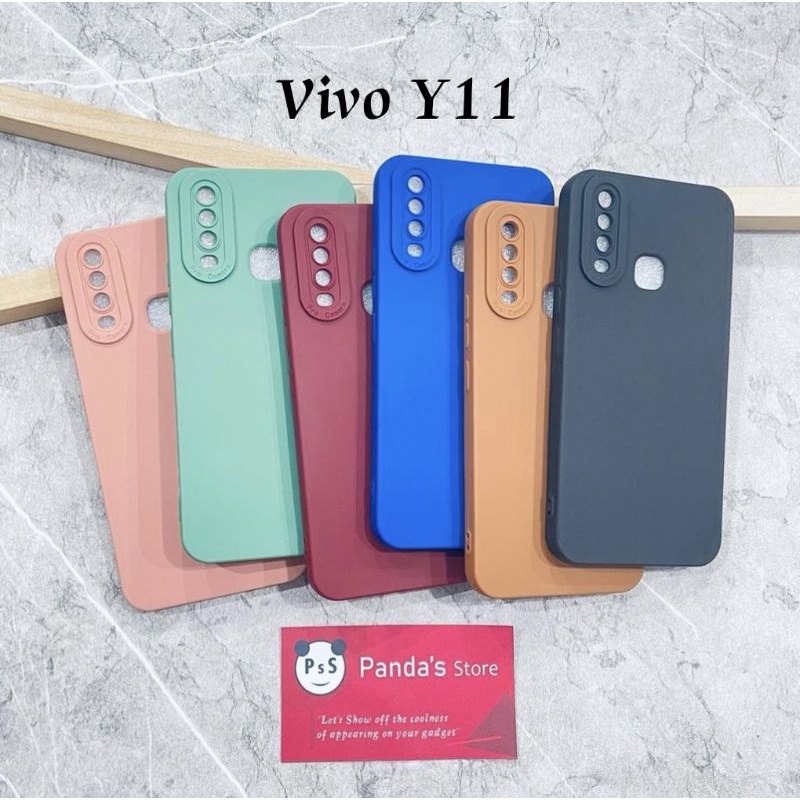 Softcase Pro Camera Vivo Y11 Candy Case Full Color 3D Silikon TPU