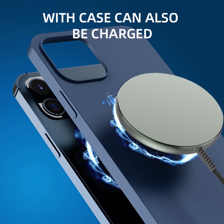 KIIP M4 Wireless Magnetic Charger Pad Fast Charging - Universal - Tempered Glass + Aluminium Alloy
