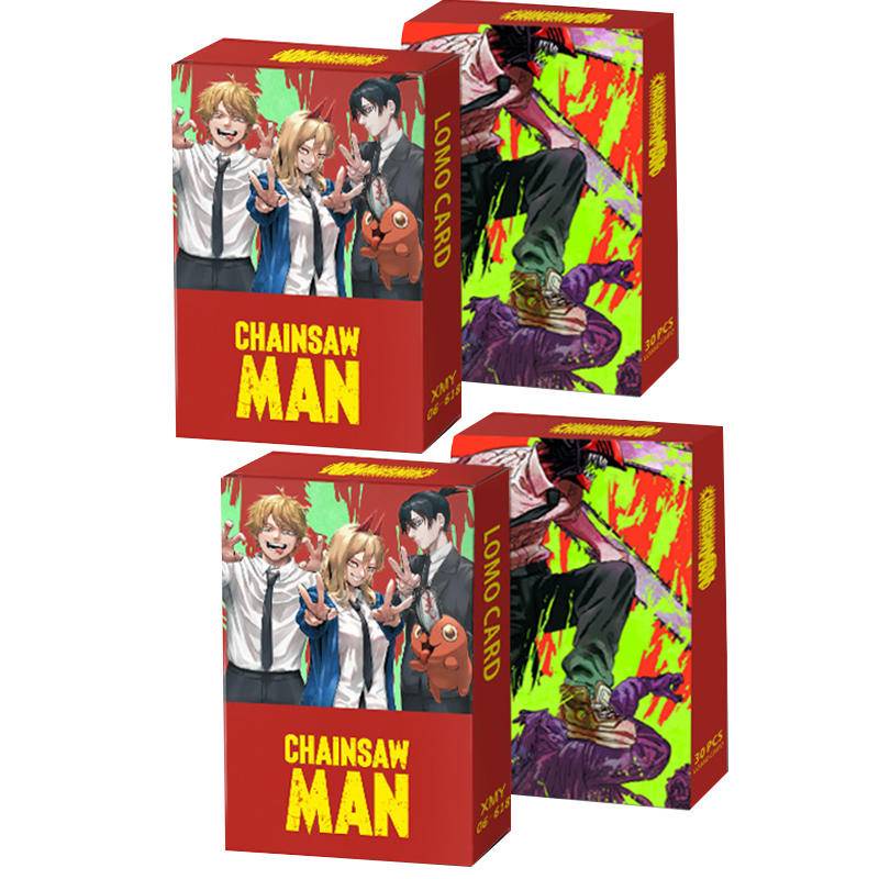 30pcs /Pack Anime Chainsaw Man Photocards 2022kartu Lomo Baru Denji Makima Aki Hayakawa Power Pochita Postcards Cetak Foto Hadiah Ulang Tahun In Stock New Arrival LY