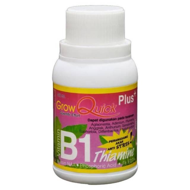 Pupuk Cair Vitamin B1 100 ml Formula Perangsang Akar Tanaman Hias dan Buah Mengurangi Stres Pindah T