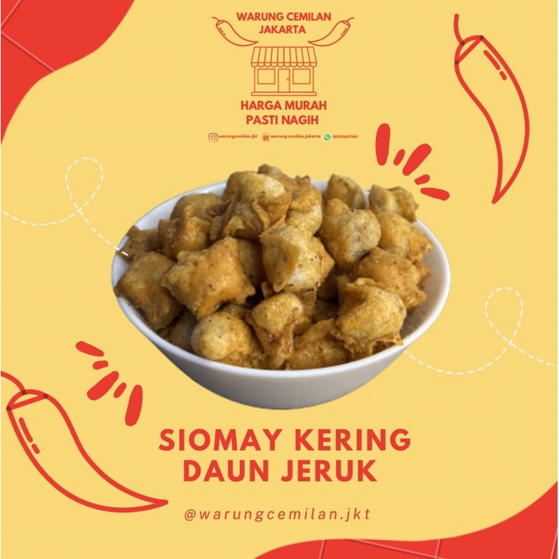 

Siomay Kering Daun jeruk 100GR