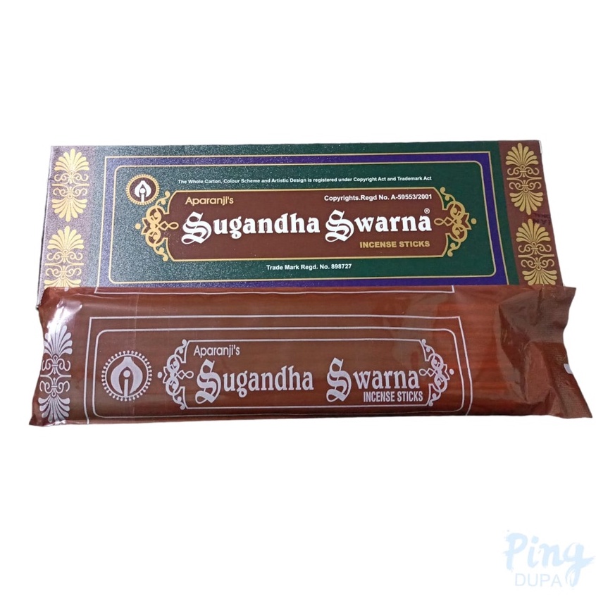 Dupa India Sugandha Swarna Incense Stick Isi 55 gr Hio By Aparanji's