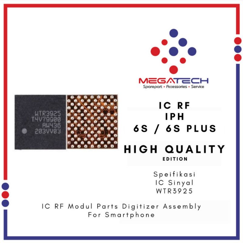 IC RF WTR3925 / IC RF IPH 6s / IC RF IPH 6s Plus / IC RF Samsung S5 / IC RF Samsung S6 / IC RF Samsu