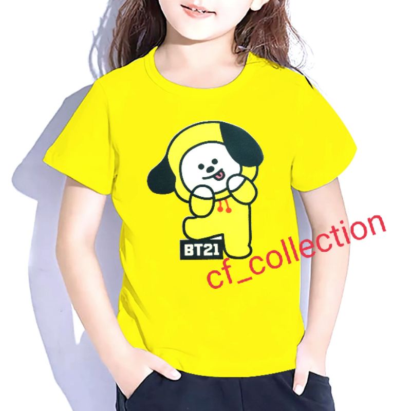 KAOS ANAK PEREMPUAN GAMBAR DFT 1 10 TAHUN