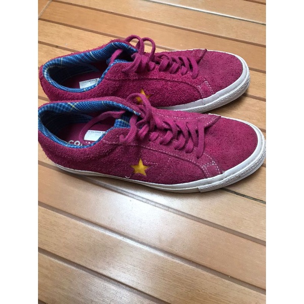 converse one star ox rose maroon