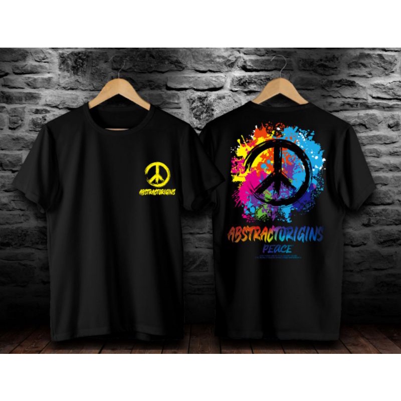 KAOS DISTRO PRIA / TSHIRT RAINBOW /  TSHIRT PRIA WANITA / BAJU KAOS PRIA / KAOS BERGAMBAR / KAOS BUN