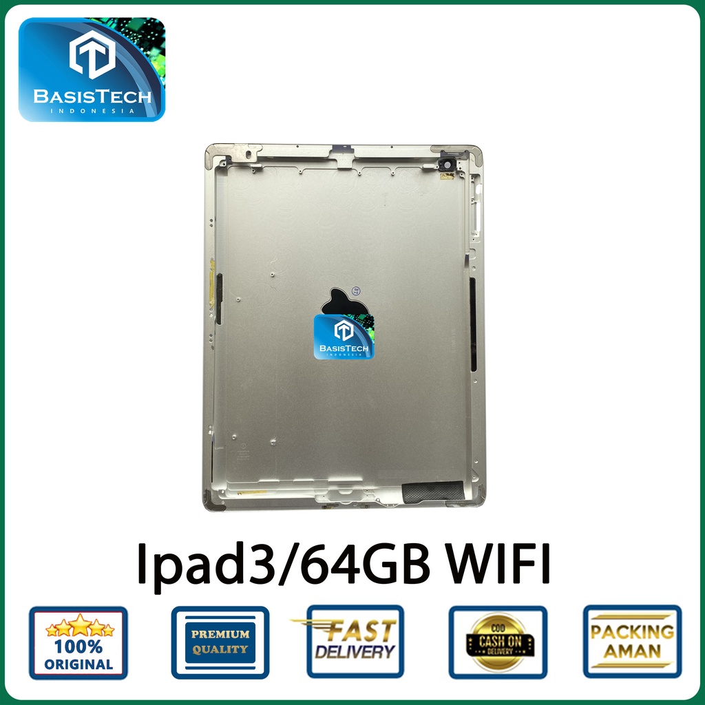 HOUSING CASING IPAD 3 64GB WIFI - BASISTECH ORIGINAL QUALITY