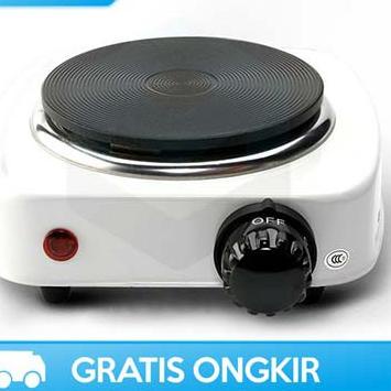 KOMPOR LISTRIK MINI PORTABLE WATT KECIL ADOOLLA DLD-101B ELEKTRONIK