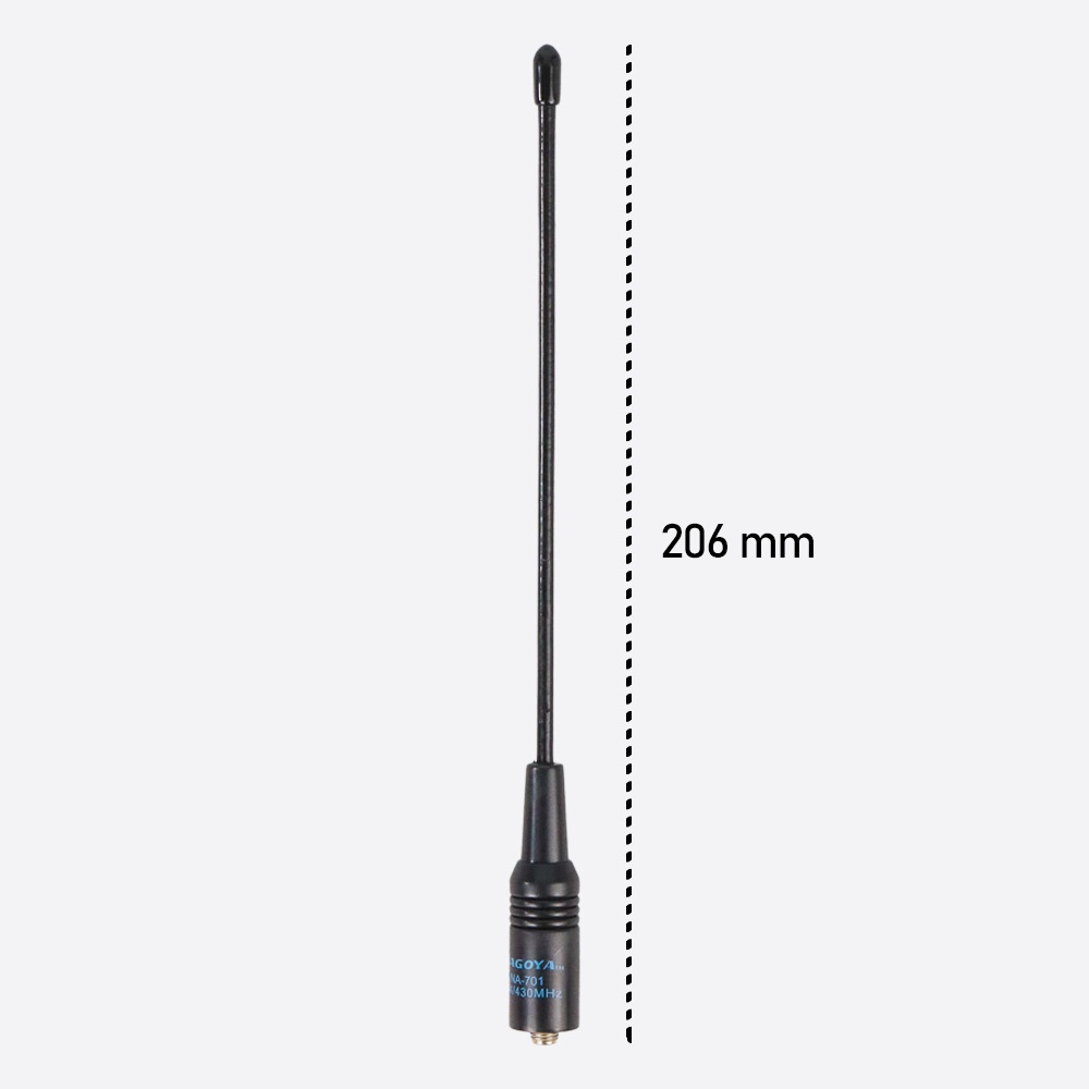 Taffware Walkie Talkie Antena SMA-F for Taffware Pofung Baofeng - NA-701 - Black