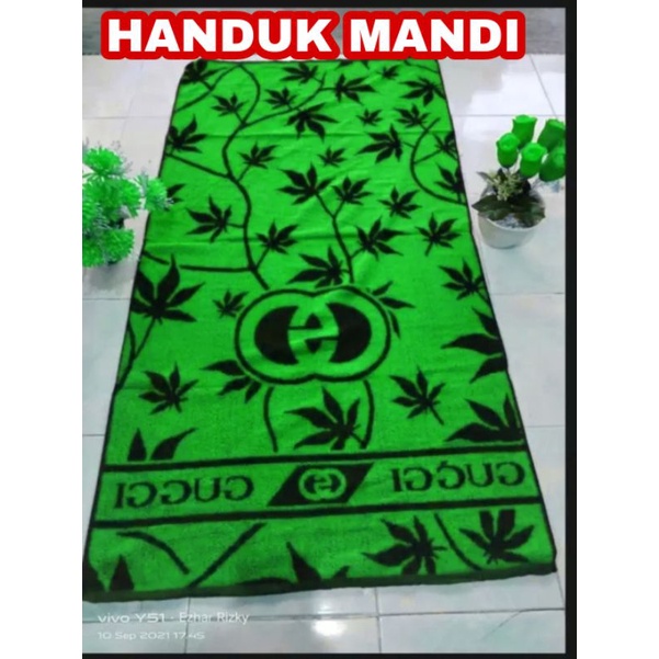 handuk gucci jumbo handuk mandi dewasa.