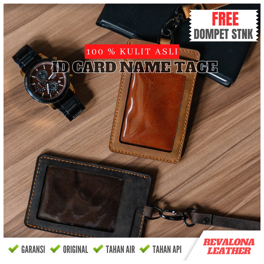 

Name Tage Kulit Asli Arca Lanyard