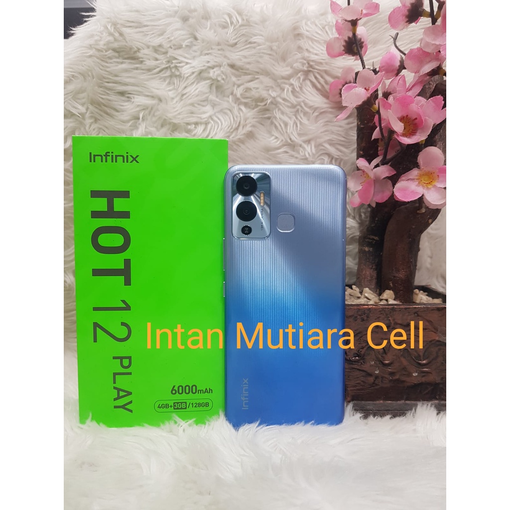 Infinix Hot 12 Play Ram 4G + 3GB(Extended Ram)  Rom 128GB (Second)