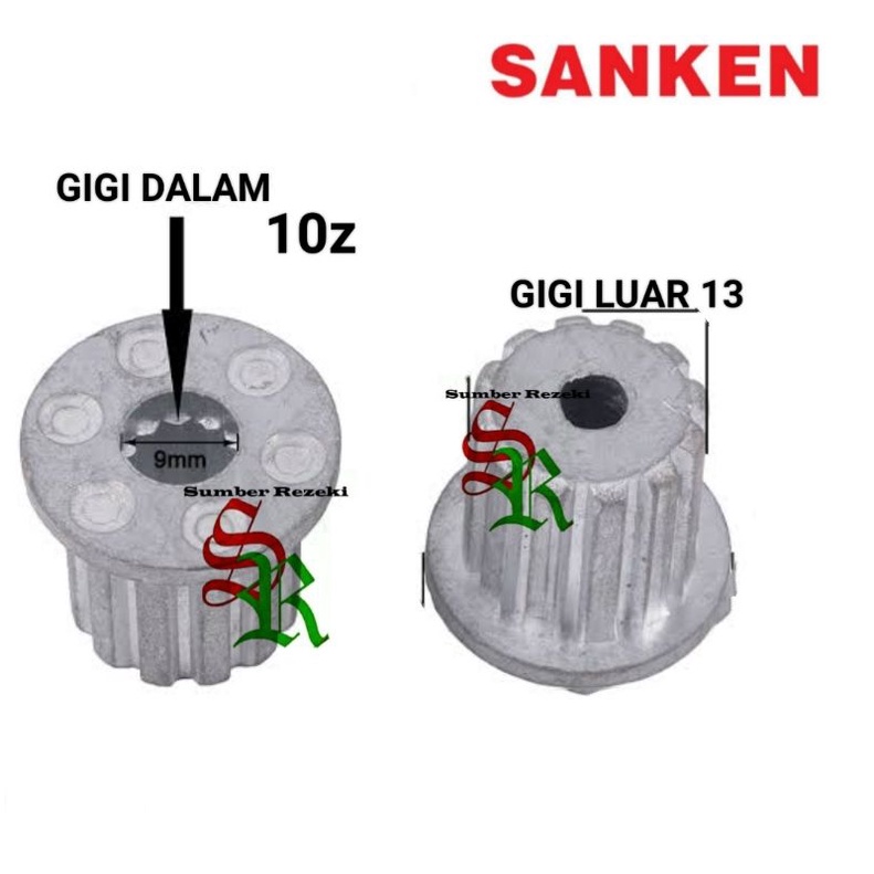Inti Pulsator Mesin Cuci Sanken Gigi 10